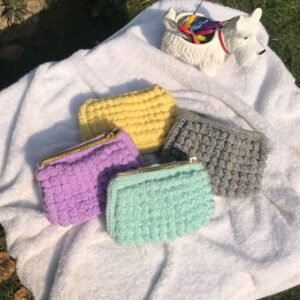 Handcrafted Multi-Purpose Crochet Pouch
