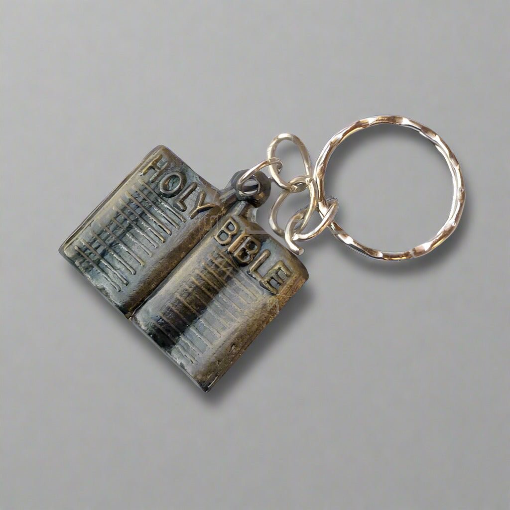 Bible-Shaped-Christian-Keyring - SHS Gifts | Crafted to Be Given