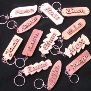Customized Wooden Name Keychain - SHS Gifts | Crafted to Be Given