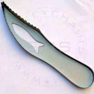 Professional Stainless Steel Fish Cleaning & Scaling Tool – Heavy Duty Seafood Scraper