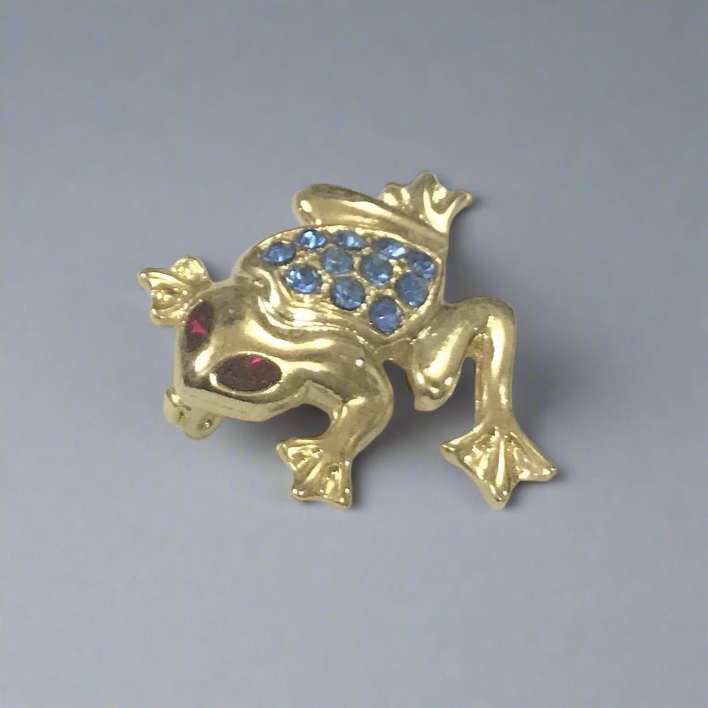 Frog-Brooch-Blue-Beads_e2153699-359d-451f-821e-ec5e59d37bd2 - SHS Gifts | Crafted to Be Given