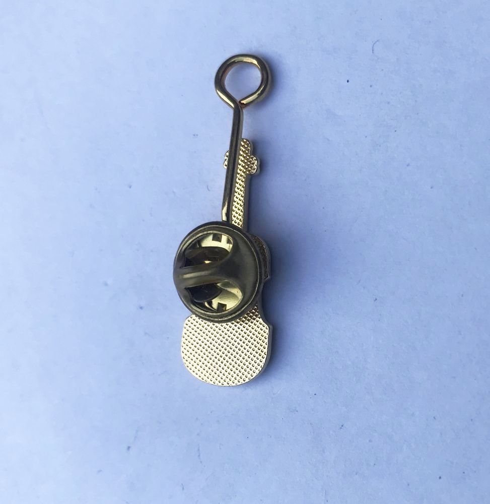 Guitar-Brooch-Golden-Plated - SHS Gifts | Crafted to Be Given