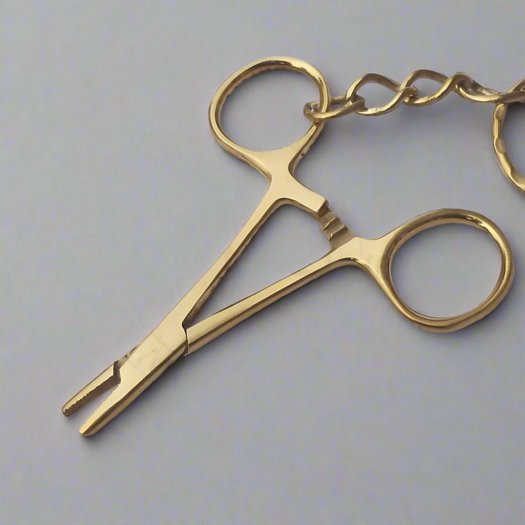 Miniature-Gold-Plated-Needle-Holder-Keyring-1 - SHS Gifts | Crafted to Be Given