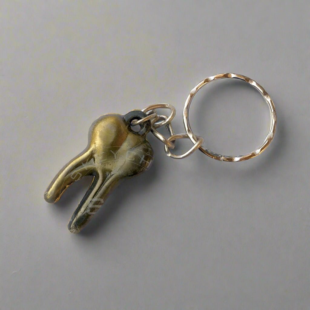 Molar-Tooth-Antique-Keychain-Antique - SHS Gifts | Crafted to Be Given