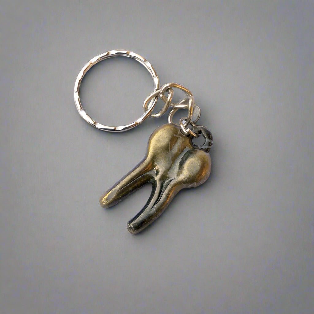 Molar-Tooth-Antique-Keyring - SHS Gifts | Crafted to Be Given