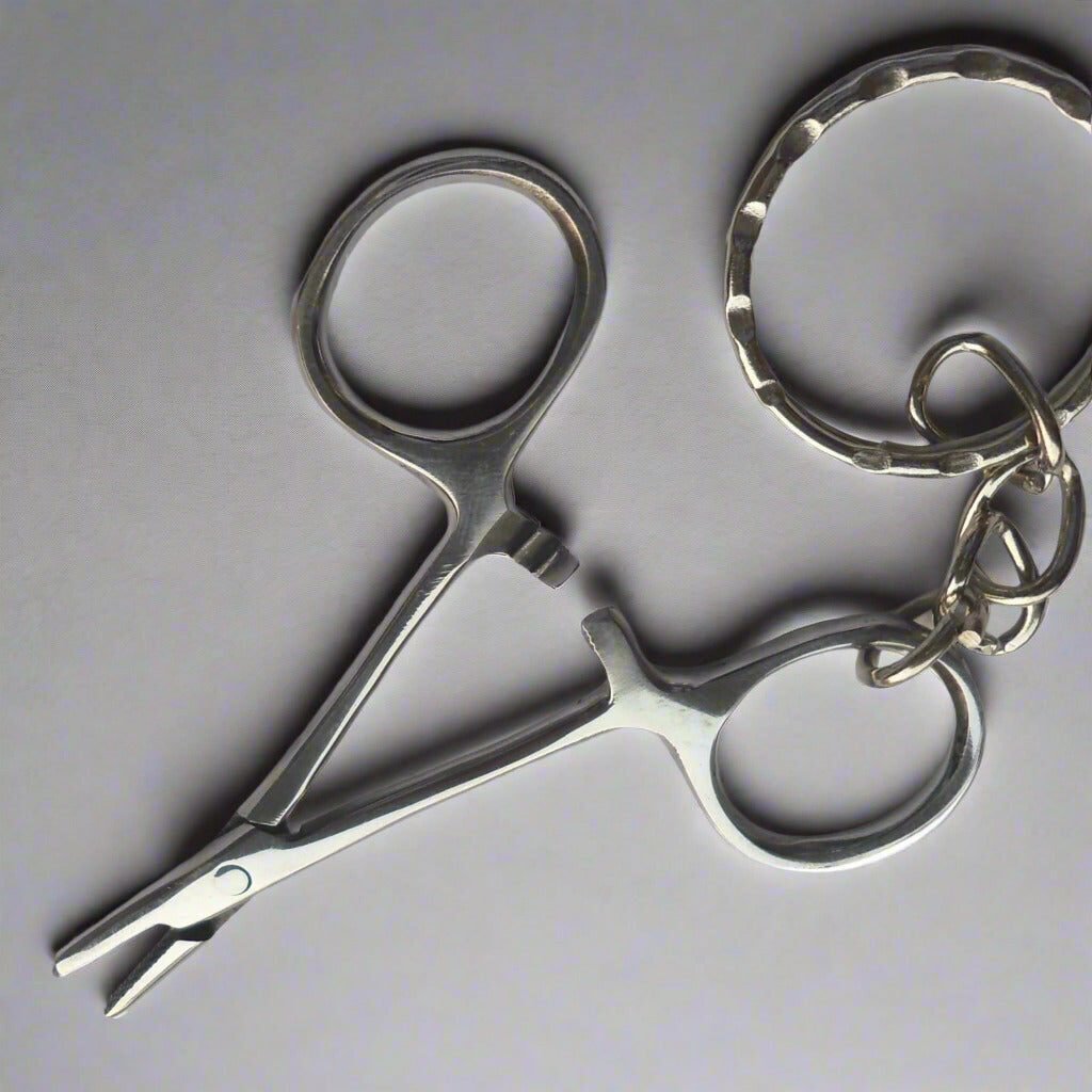 Needle-Holder-Silver-Keychain - SHS Gifts | Crafted to Be Given