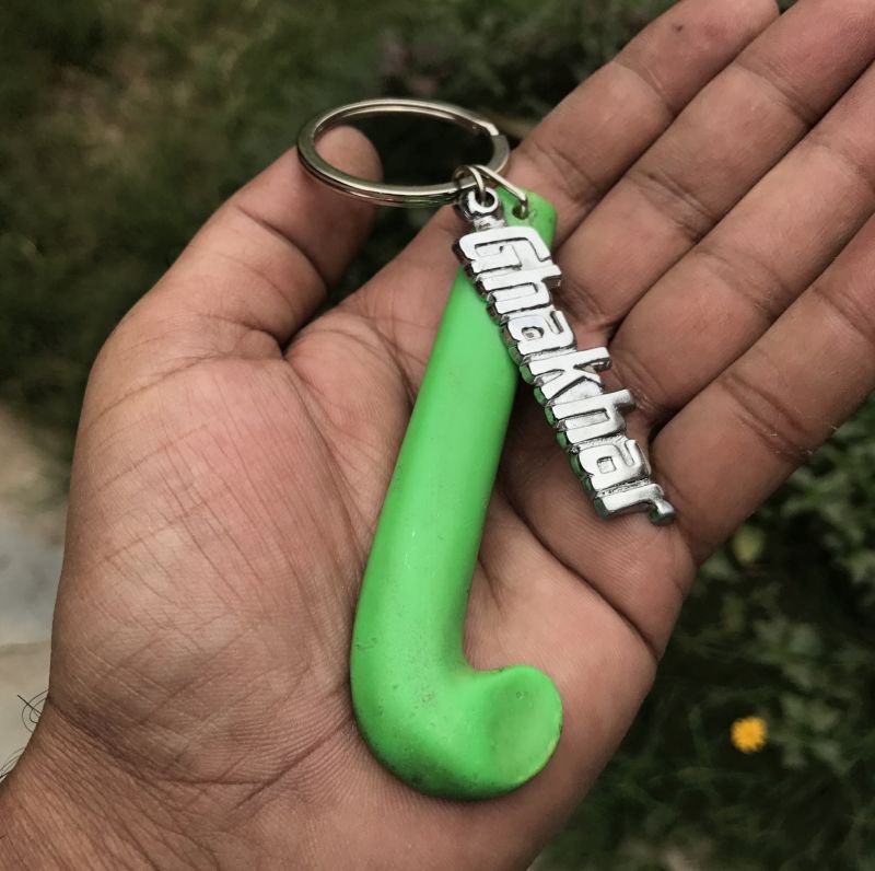Plastic Hockey Stick keychain - SHS Gifts | Crafted to Be Given