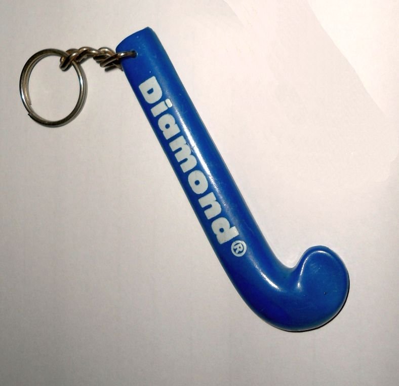 Plastic Hockey Stick keyring - SHS Gifts | Crafted to Be Given