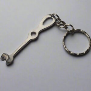 Miniature Stainless Steel Surgical Retractor Keychain – Sand Blasted Finish