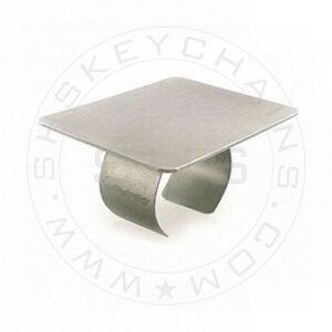 Stainless Steel Finger-Type Makeup Mixing Palette – Medium Size Professional Tool