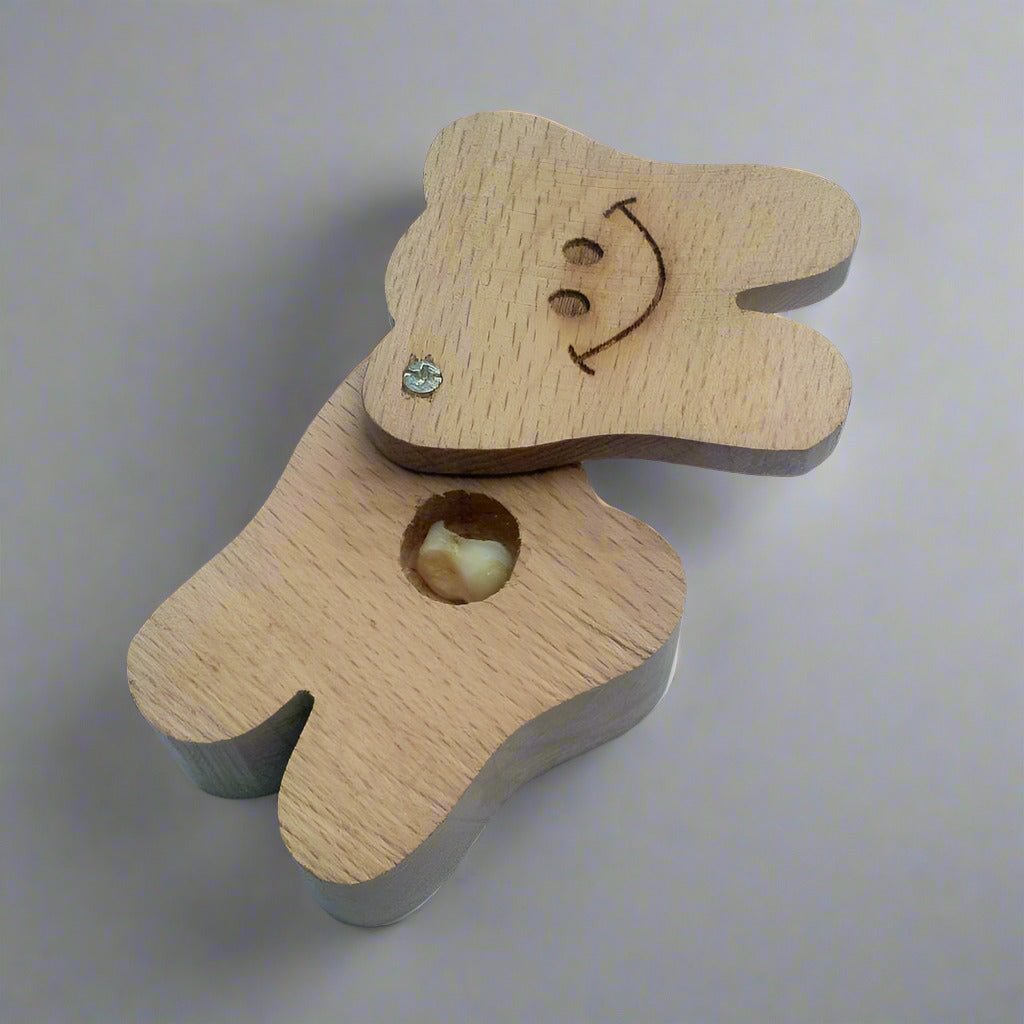 Tooth Shaped Cute Tooth Fairy Box-open - SHS Gifts | Crafted to Be Given