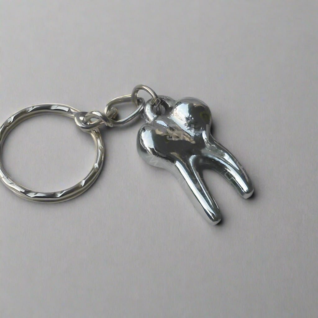 Tooth-keychain-simple-two-legs - SHS Gifts | Crafted to Be Given