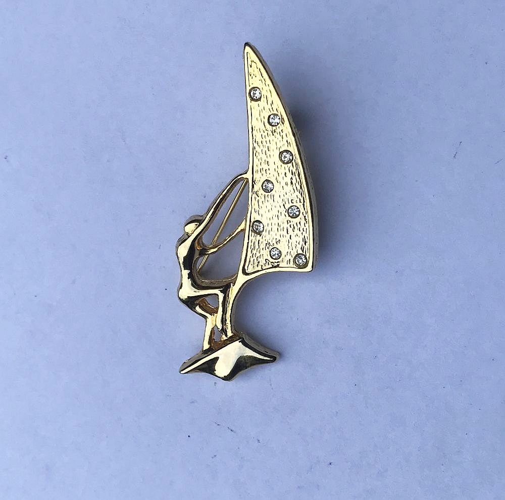 Wind-Surfing-Brooch - SHS Gifts | Crafted to Be Given