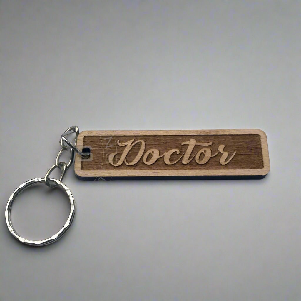 Wooden-keychain-for-Doctors - SHS Gifts | Crafted to Be Given