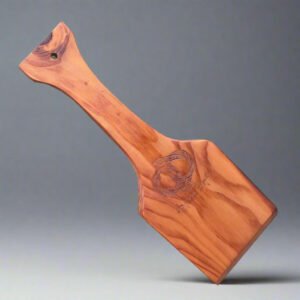 Premium Cedar Wood BBQ Grill Scraper – Natural Wooden Grill Cleaning Tool (12”)