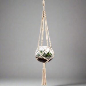 cotton-macrame-plant-holder2 - SHS Gifts | Crafted to Be Given