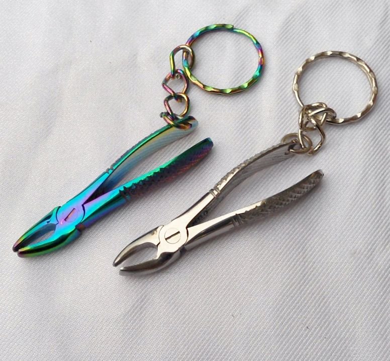 extraction forceps keychain - SHS Gifts | Crafted to Be Given