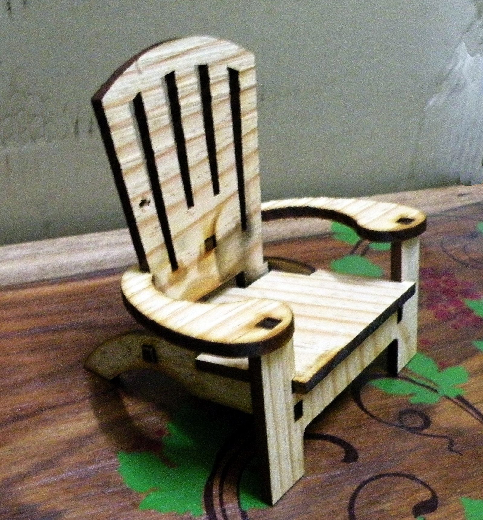 miniature wooden easy chair - SHS Gifts | Crafted to Be Given
