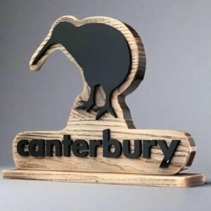 Custom Wood & Acrylic Brand-Shaped Award – Logo Cut Corporate Recognition Trophy