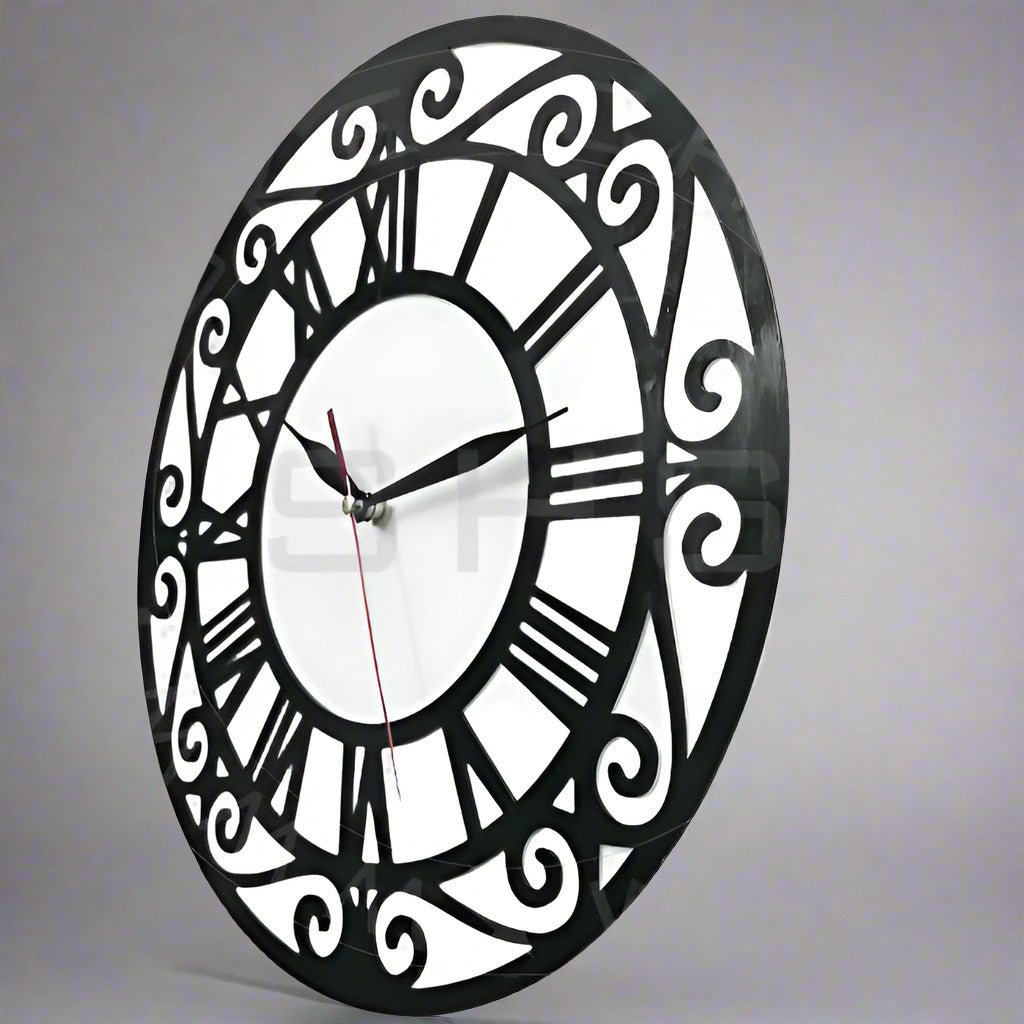 Modern Roman Numeral Wall Clock - SHS Gifts | Crafted to Be Given
