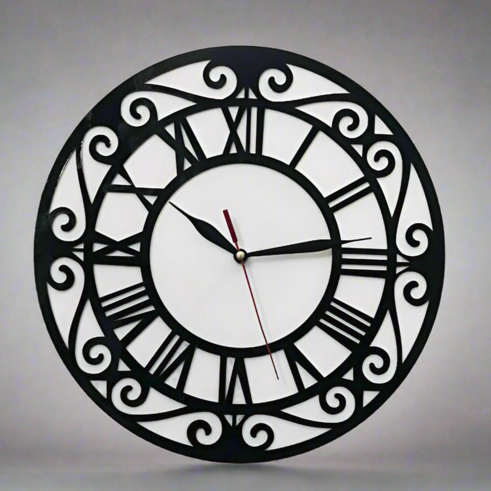 Modern Roman Numeral Wall Clock3 - SHS Gifts | Crafted to Be Given